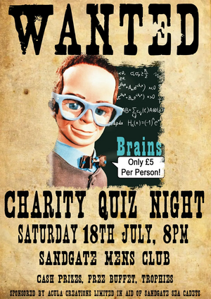 Sandgate Quiz Night Poster