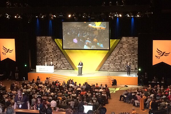 Lib Dem Conference Hall