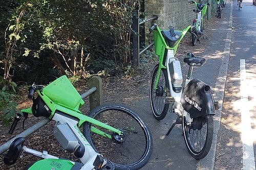 lime bikes in sunbury