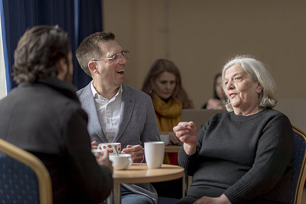 Rob at community centre