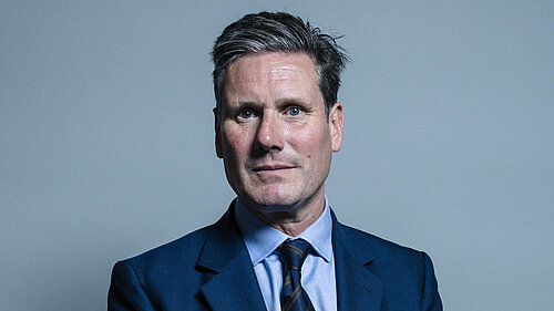 Official Parliamentary portrait of Sir Keir Starmer, cc 3.0