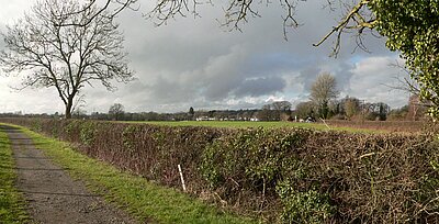 Hatch End from Pinner Park Farm