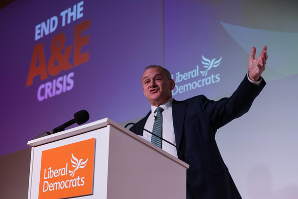 Ed Davey delivers a speech on ending the A&E Crisis