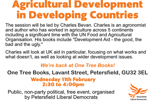 Agricultural Development in Developing Countries