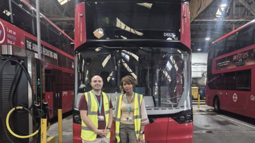 Bus garage Bushey Road