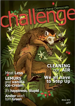 Challenge magazine 2015 Winter front cover from GLD