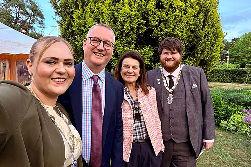 Andy and Jade with other Liberal Demorats