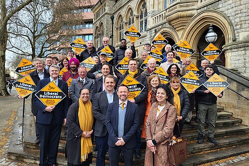 Liberal Democrats welcomed Councillor Kate Crawford.