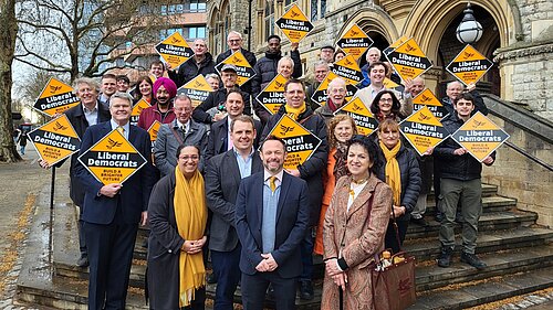 Liberal Democrats welcomed Councillor Kate Crawford.