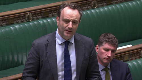 Danny in House of Commons