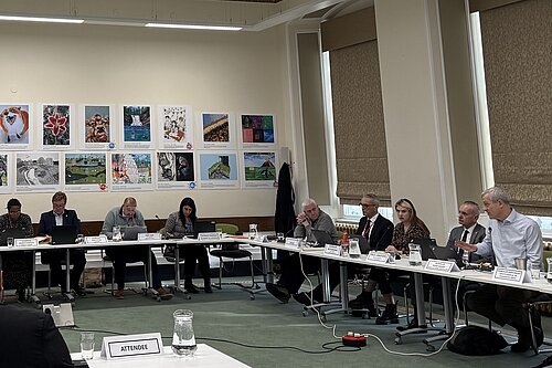 Roger Harmer speaking at January 2026 Council Cabinet Meeting