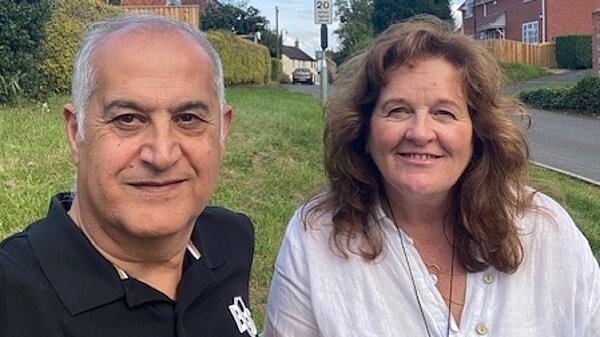 Cllr Dawn Johnson and Cllr Habib Farbahi
