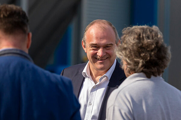 Ed Davey in conversation