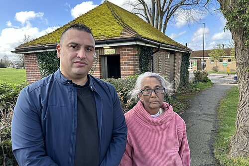 Cllrs James Rujbally and Sarah Sowumbur