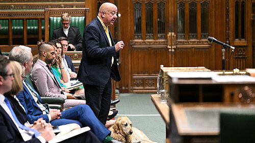 Steve Darling MP Steve Darling MP speaks in Parliament ©House of Commons
