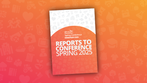 Front cover of 'Reports to Conference Spring 2025'