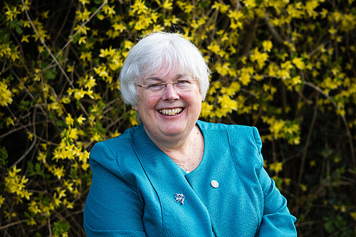 Charlotte Cane Supports Option A. Photo Credit: Alice Chapman