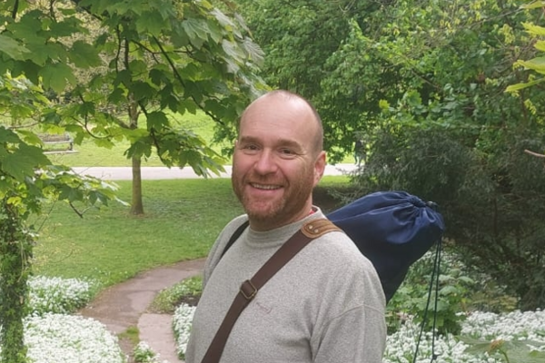 James McGettrick smiling