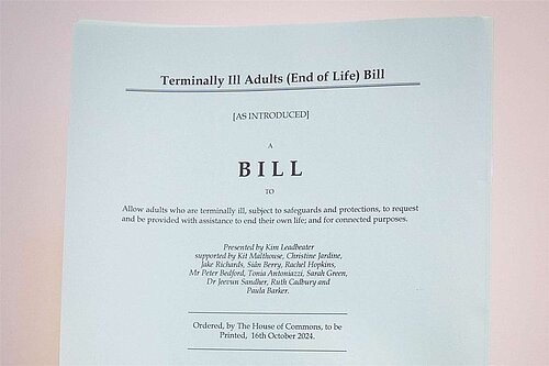 image of assisted dying bill