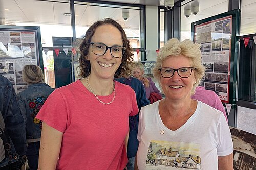 Alison at Hassocks Station for Railway 200