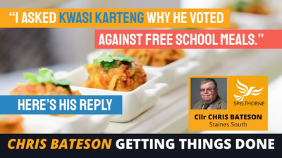 Spelthorne Liberal Democrats Free School Meals