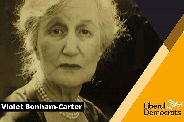 Violet Bonham-Carter image on a Lib Dem membership card