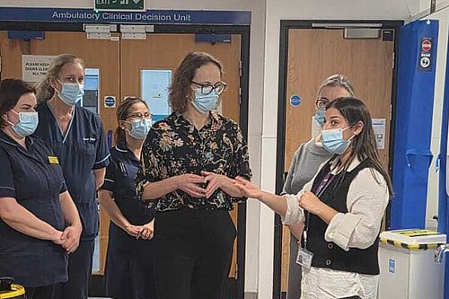 Alison at The Princess Royal Hospital