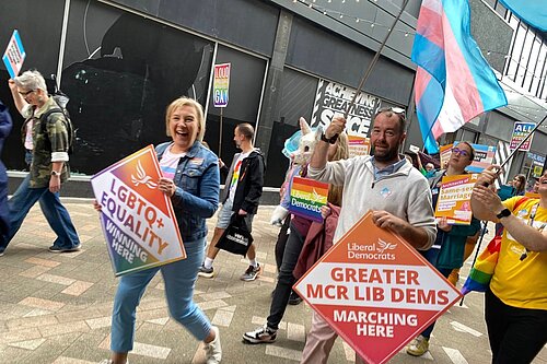 Lib Dems at Pride