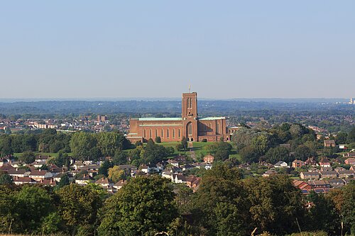Guildford town horizon