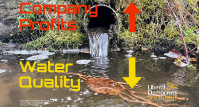 Water quality profit before people