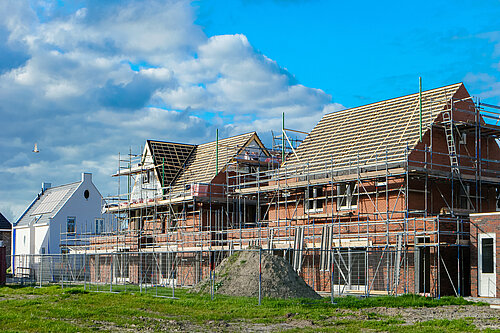 Houses being belt