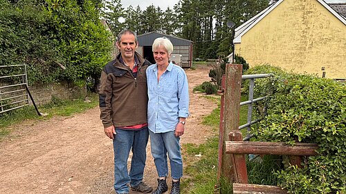 Colin and his wife Mandy