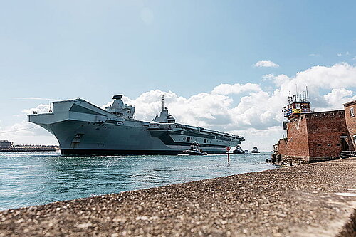 Royal Navy Aircraft Carrier