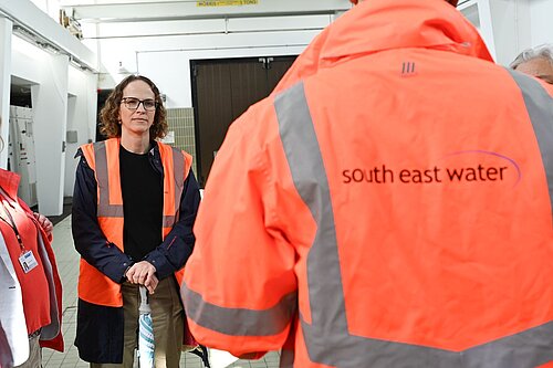 Alison meeting with south east water