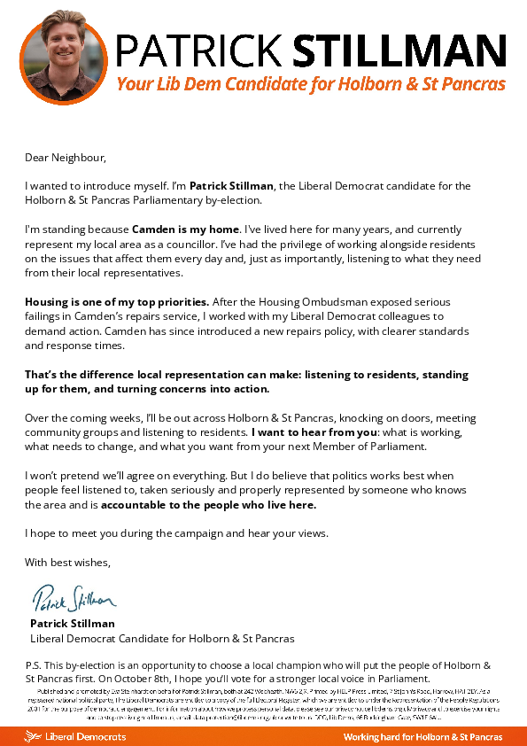 Patrick Intro Letter