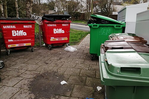 Bin storage 