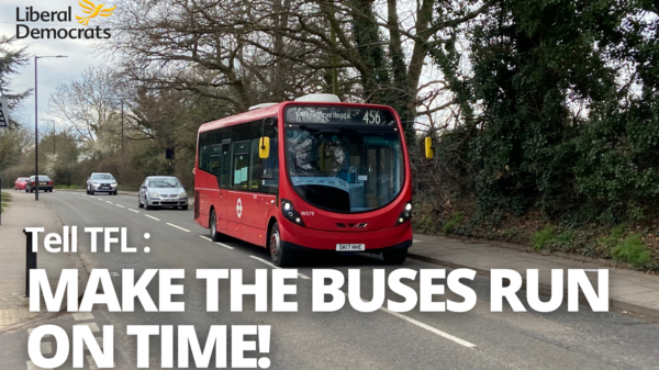 A bus in Enfield