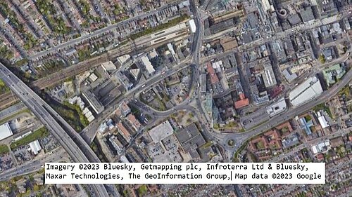 Google copyright Ilford western gyratory