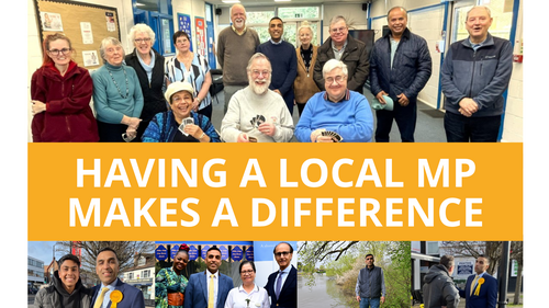 Local MP makes a difference