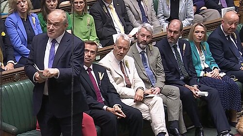 Sir Ed Davey questions the Prime Minister