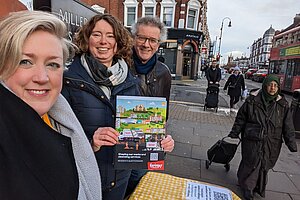 Lib Dem Street Stall