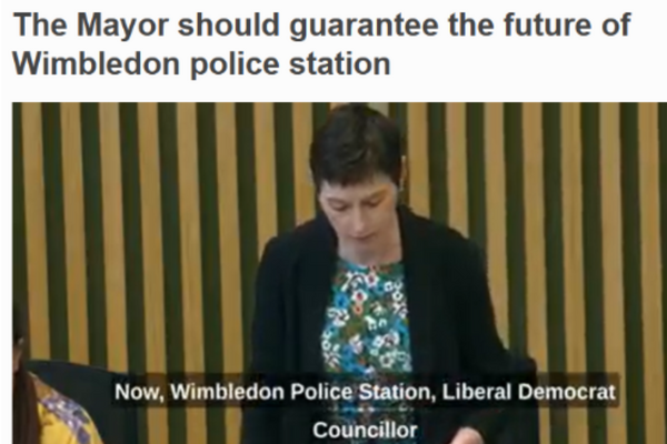 Caroline Pidgeon AM at the London Assembly