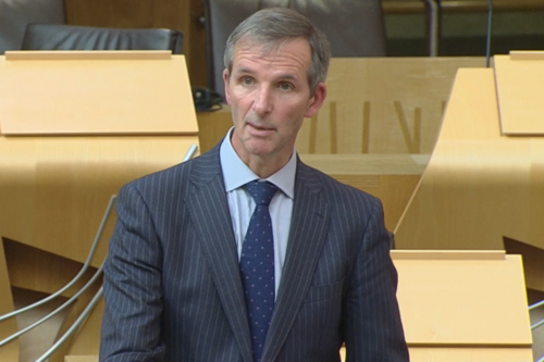 Liam McArthur speaks in debate 