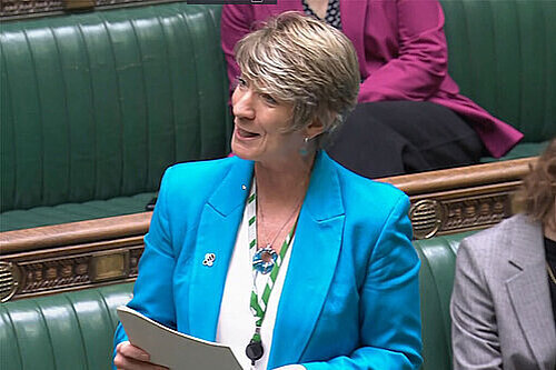 Pippa Heylings speaking on SEND in Parliament