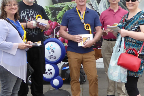 Tom McCann at Langley Harrow Market, May 2017