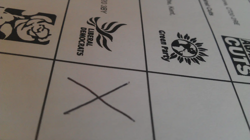 Ballot paper