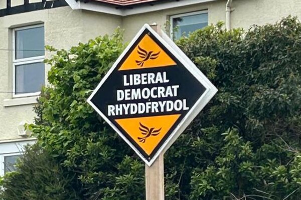 Proudly displayed poster