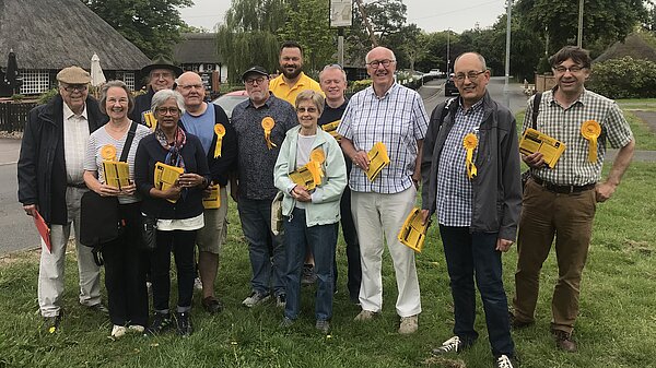 Chestfield canvasing team