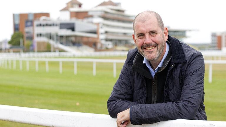 Lee Dillon MP at Newbury Racecourse