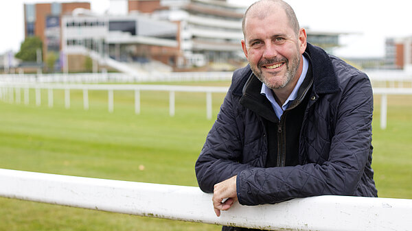 Lee Dillon MP at Newbury Racecourse